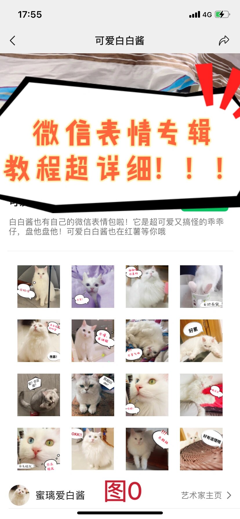 手把手教你做一套自己的微信表情包